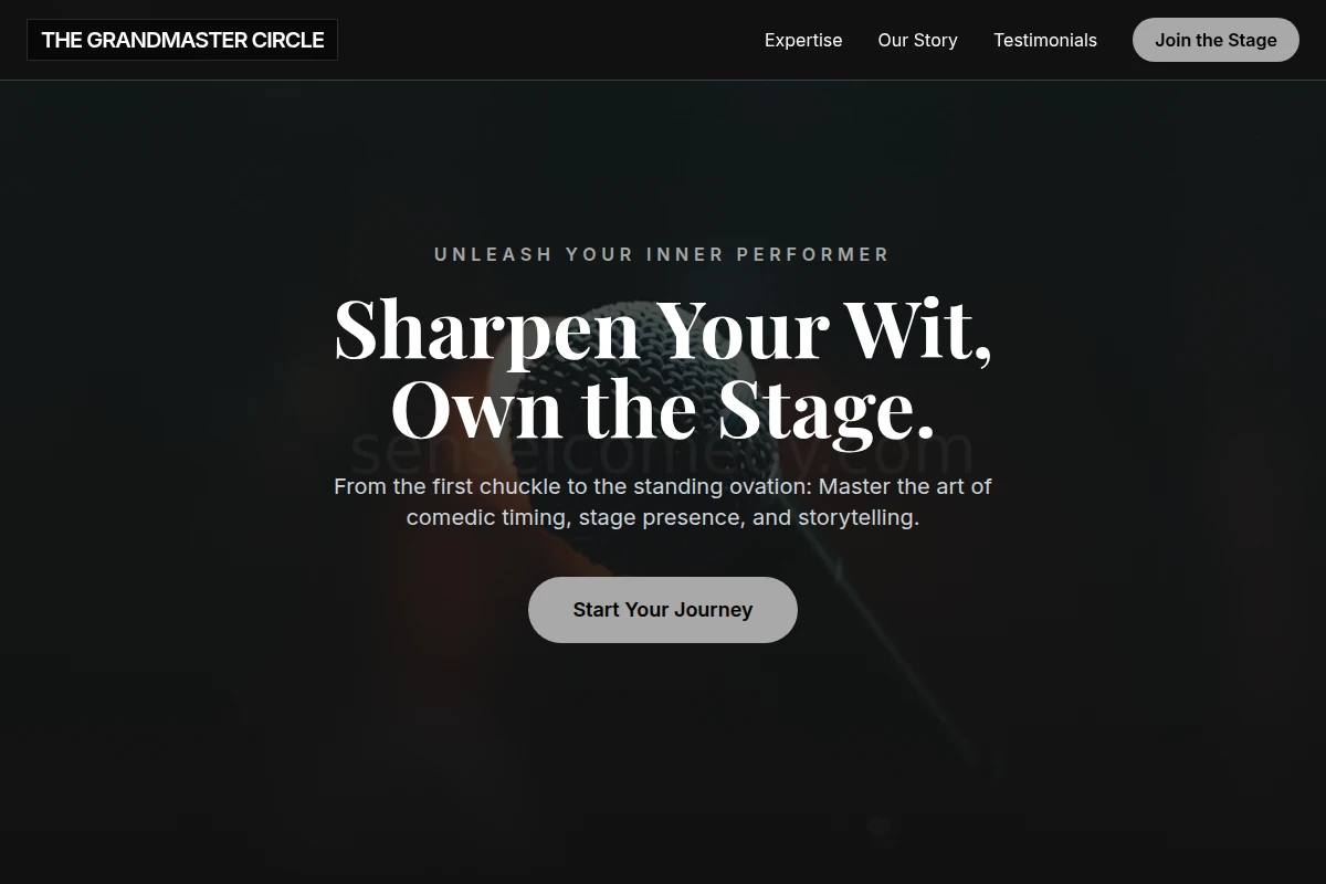 Stage Comedy
