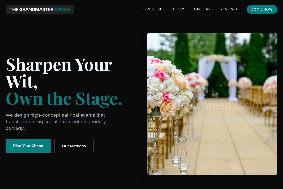 Satire Event Planning