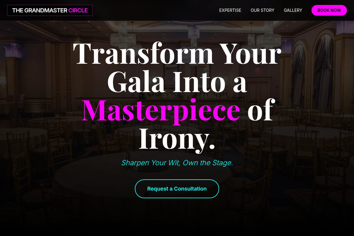 Satirist Event Planning