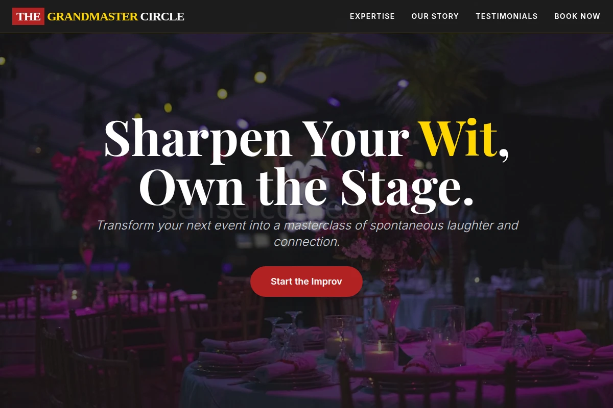 Improv Event Planning