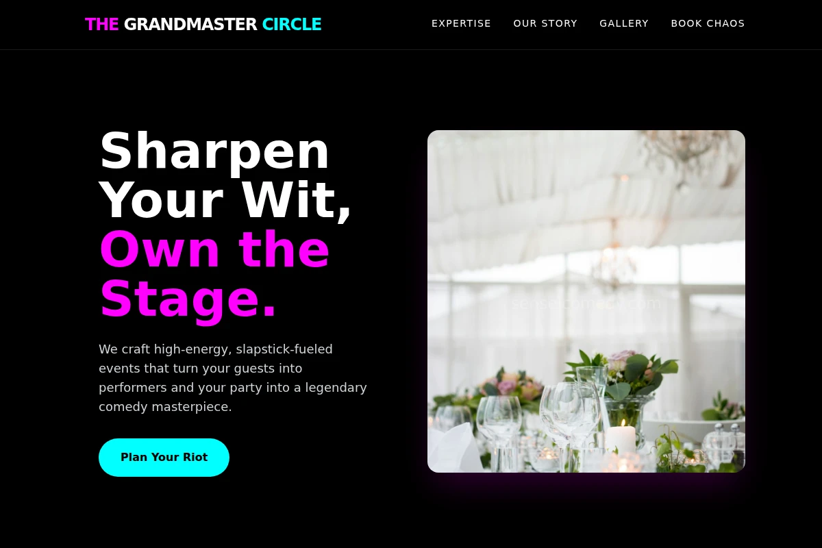 Slapstick Event Planning