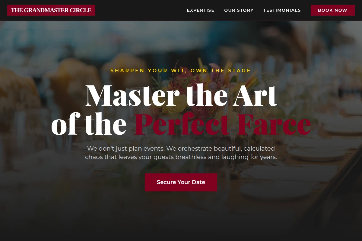 Farce Event Planning