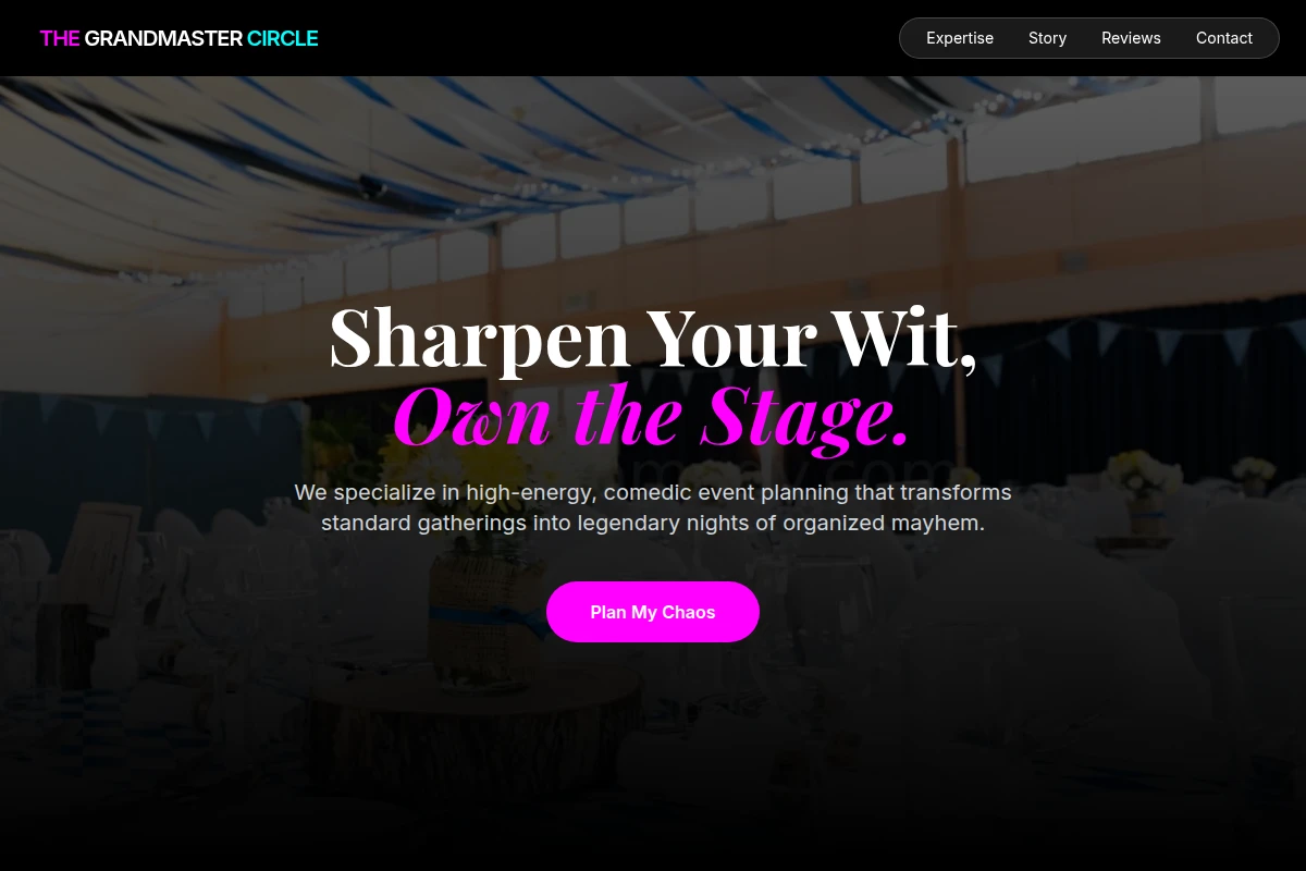 Slapstick Event Planning