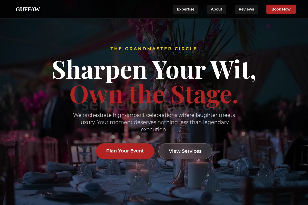 Guffaw Event Planning