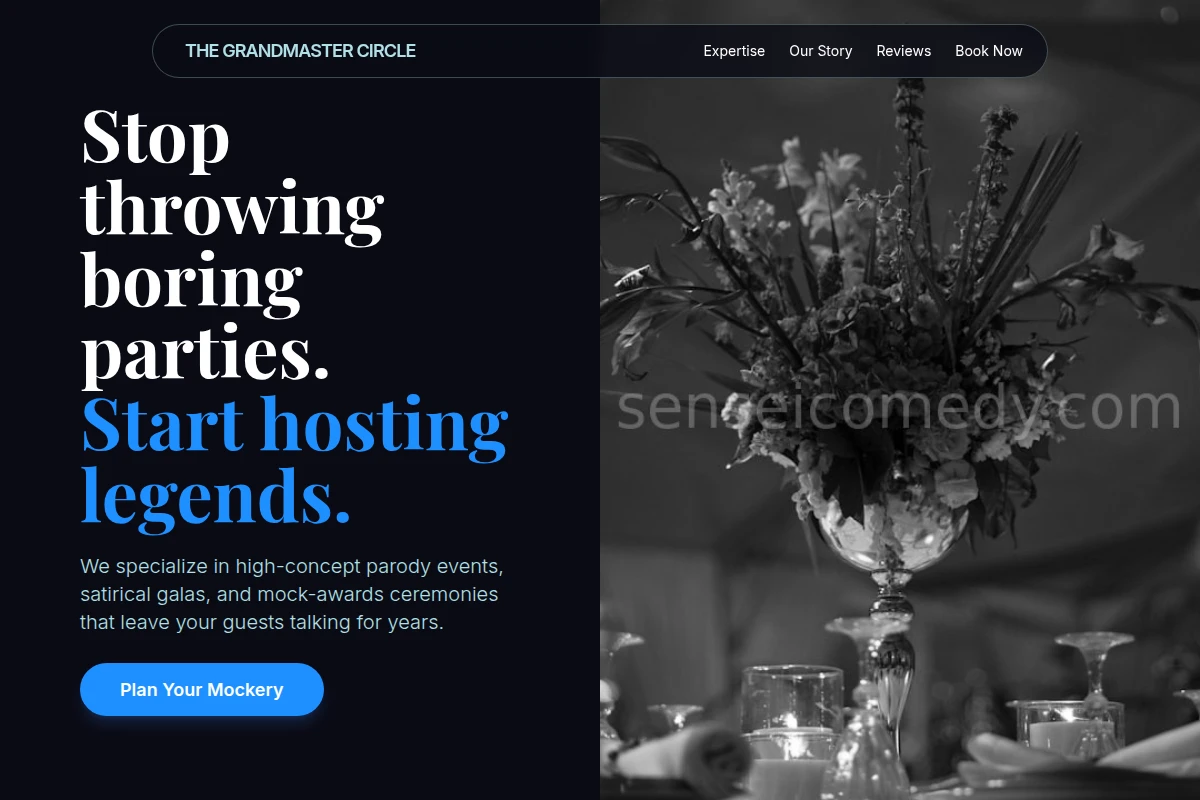 Parody Event Planning